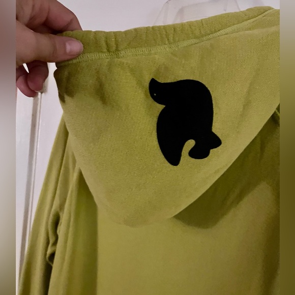 Free City SUPERFLUFF LUX Pullover Hoodie Glowlight Yellow - Picture 5 of 7